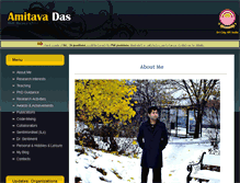 Tablet Screenshot of amitavadas.com